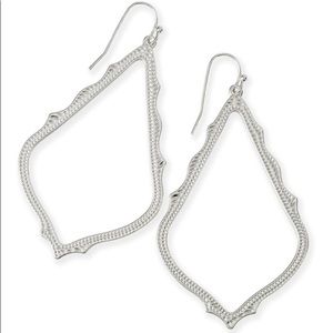 SOLD ON MER*CARI Sophee Drop Earrings In Silver